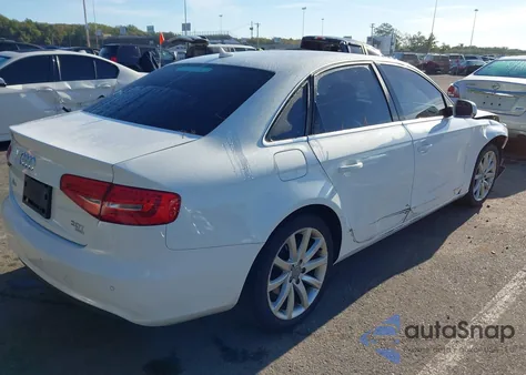 2013 Audi A4 2.0T Premium from USA, damaged, VIN WAUFFAFL2DN037170